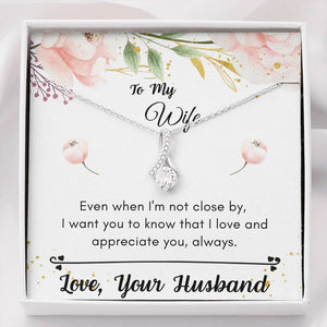 Lurve™ Wife - Love & Appreciate You Alluring Beauty Necklace