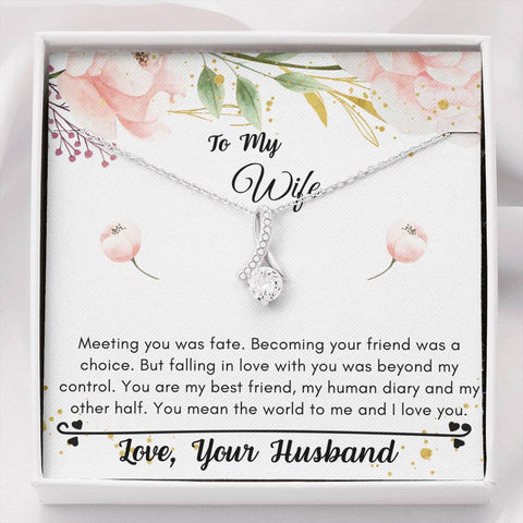 Lurve™ Wife - Mean The World To Me Alluring Beauty Necklace