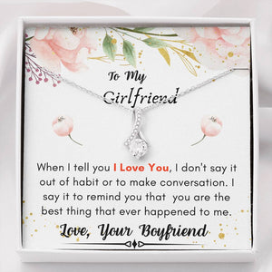 Lurve™ Girlfriend - I Love You Alluring Beauty Necklace