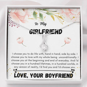 Lurve™ GIrlfriend - Choose You To Do Life With Alluring Beauty Necklace
