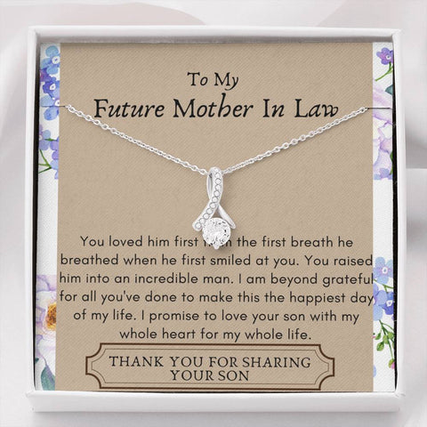 Lurve™ Future Mother In Law - Incredible Man, Beyond Grateful Alluring Beauty Necklace