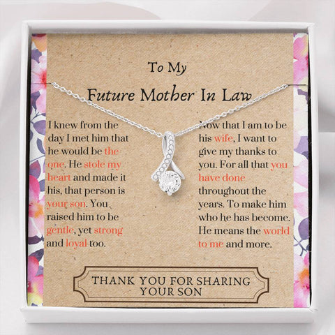 Lurve™ Future Mother In Law - Thank You Alluring Beauty Necklace
