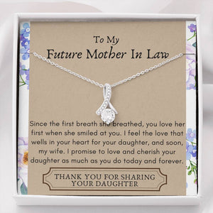 Lurve™ Future Mother In Law - First Breath, Cherish Her Alluring Beauty Necklace