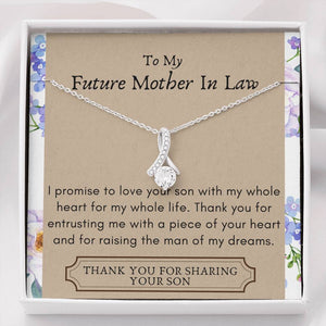Lurve™ Future Mother In Law - Your Son, Whole Heart Alluring Beauty Necklace