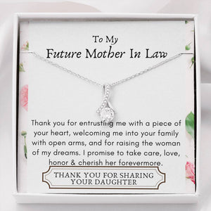 Lurve™ Future Mother In Law - Entrusting, Welcome, My Dream Woman Alluring Beauty Necklace