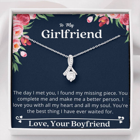 Lurve™ Girlfriend - Missing Piece, Complete Me Alluring Beauty Necklace