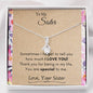 Lurve™ Sister - You Are Special To Me Alluring Beauty Necklace