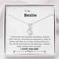 Bestie - Precious Friendship Alluring Beauty Necklace Mahogany