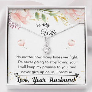 Lurve™ Wife - Never Stop Loving You Alluring Beauty Necklace