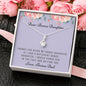 Lurve™ Thanks For Being My Bonus Daughter, Love Bonus Dad Alluring Beauty Necklace