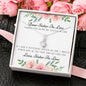 Lurve™ Thanks For Being My Sister In Law, Love Sister In Law Alluring Beauty Necklace