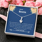 Bestie - Connected, Wonderful Journey Alluring Beauty Necklace Mahogany