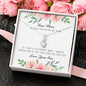 Lurve™ Thanks For Being My Mom Alluring Beauty Necklace