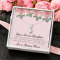 Lurve™ Thanks For Being My Bonus Daughter, Love Bonus Mom Alluring Beauty Necklace