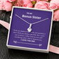 Bonus Sister - Deserve The World Alluring Beauty Necklace