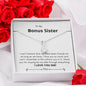 Bonus Sister - Been Friends, Long Alluring Beauty Necklace Mahogany