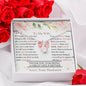 Lurve™ To My Wife - Ability To See Yourself Alluring Beauty Necklace