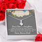 Lurve™ Thanks For Being My Bonus Daughter, Love Bonus Dad Alluring Beauty Necklace