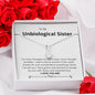 Unbiological Sister - Changed, Grown, Learned Alluring Beauty Necklace Mahogany