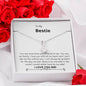 Bestie - My Family, Grateful, Met Alluring Beauty Necklace Mahogany