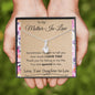 Lurve™ Mother In Law - You Are Special To Me Alluring Beauty Necklace