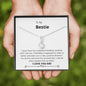 Bestie - Precious Friendship Alluring Beauty Necklace Mahogany