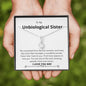Unbiological Sister - Connected, Wonderful Journey Alluring Beauty Necklace Mahogany