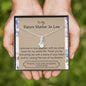 Lurve™ Future Mother In Law - Your Son, Whole Heart Alluring Beauty Necklace
