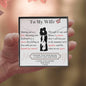 Lurve™ To My Wife, Meeting You Was Fate Alluring Beauty Necklace