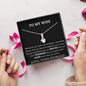 Lurve™ To My Wife, Straighten Your Crown Alluring Beauty Necklace