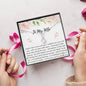 Lurve™ To My Wife - I Walked Into Your Life Alluring Beauty Necklace