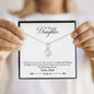 Lurve™ To Daughter - I Pray You'll Always Be Safe Alluring Beauty Necklace