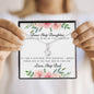 Lurve™ Thanks For Being My Step Daughter, Love Step Dad Alluring Beauty Necklace