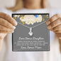 Lurve™ Thanks For Being My Bonus Daughter, Love Bonus Mom Alluring Beauty Necklace