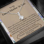 Lurve™ Future Mother In Law - Incredible Man, Lucky To Have You Alluring Beauty Necklace
