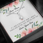 Lurve™ Thanks For Being My Mom Alluring Beauty Necklace