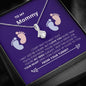 Mommy - Can't Wait to Meet You Alluring Beauty Necklace