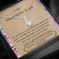 Lurve™ Future Mother In Law - He Means The World Alluring Beauty Necklace