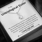 Unbiological Sister - Connected, Wonderful Journey Alluring Beauty Necklace Mahogany