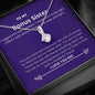Bonus Sister - Everything, Amazing, Wnderful Alluring Beauty Necklace Mahogany