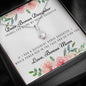 Lurve™ Thanks For Being My Bonus Daughter, Love Bonus Mom Alluring Beauty Necklace