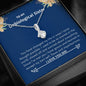 Unbiological Sister - Changed, Grown, Learned Alluring Beauty Necklace Mahogany