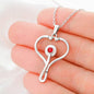 Lurve™ Nursing Degree - Lessons, Memories, Relationships Stethoscope Necklace