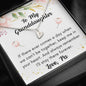 Lurve™ Granddaughter - Keep Me In Your Heart Sweetest Heart Necklace