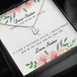 Lurve™ Thanks My Sister, Love Sister Sweetest Heart Necklace