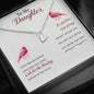 Lurve™ To My Daughter - Some Days Are Better Sweetest Hearts Necklace