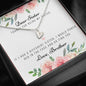 Lurve™ Thanks My Sister, Love Brother Sweetest Heart Necklace