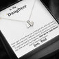 Lurve™ Daughter - Keep Me In Your Heart Sweetest Heart Necklace