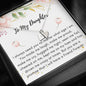 Lurve™ To My Daughter - I Always Need You Sweetest Hearts Necklace
