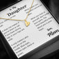 Lurve™ Daughter - Most Special Thing is Your Heart Sweetest Heart Necklace